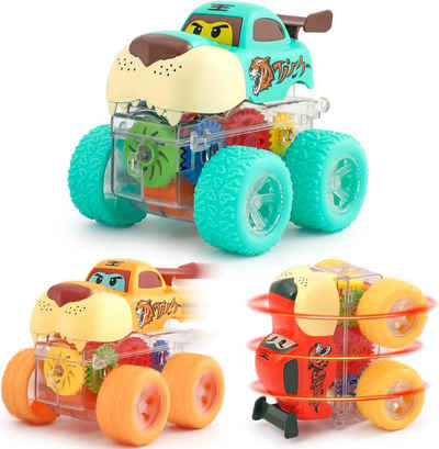 POPOLIC Spielzeug-Monstertruck Auto Spielzeug, (3-tlg), Spielzeug ab 3 4 5 Jahre Junge