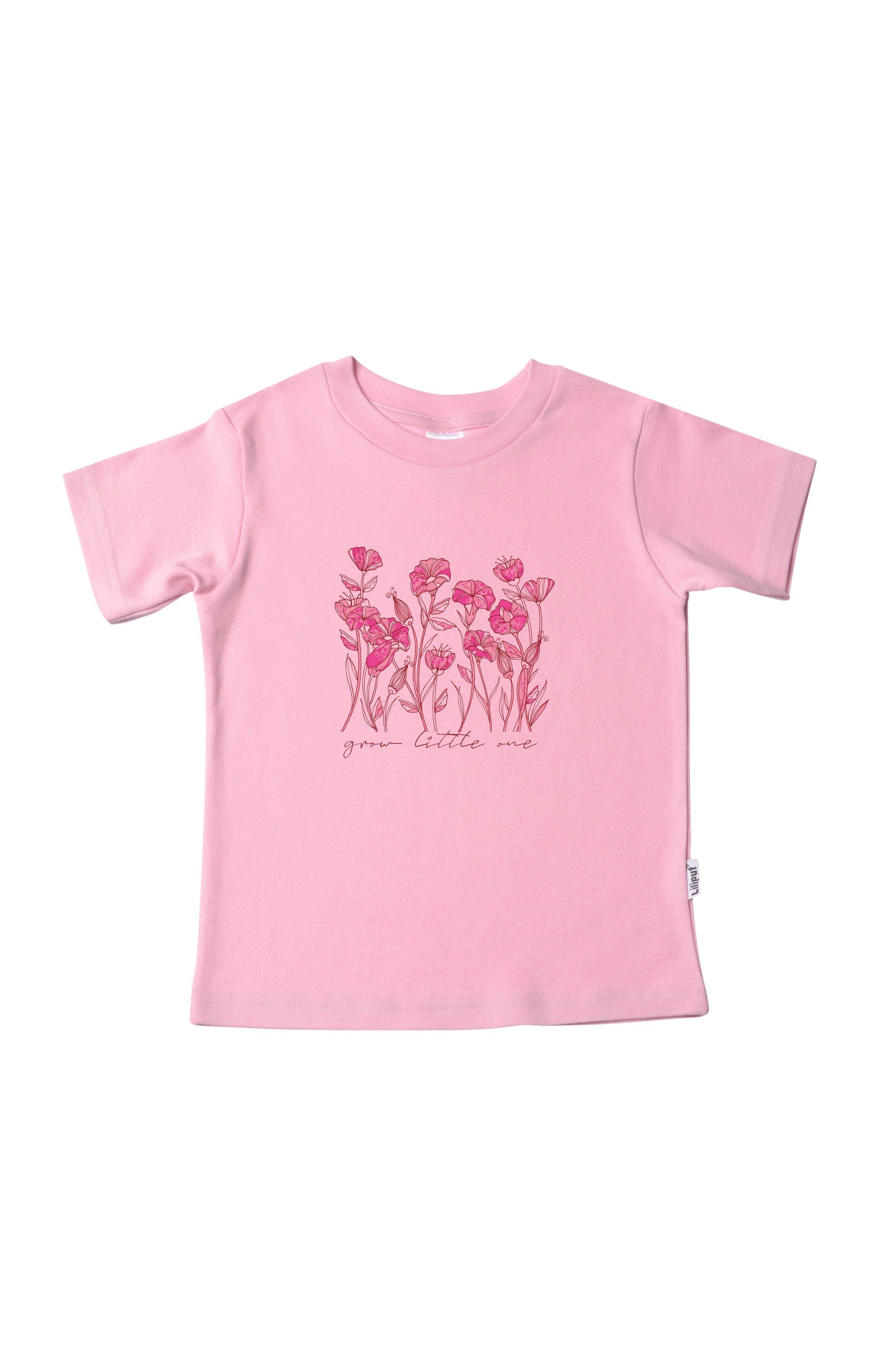Blume Frontprint Liliput niedlichem mit T-Shirt