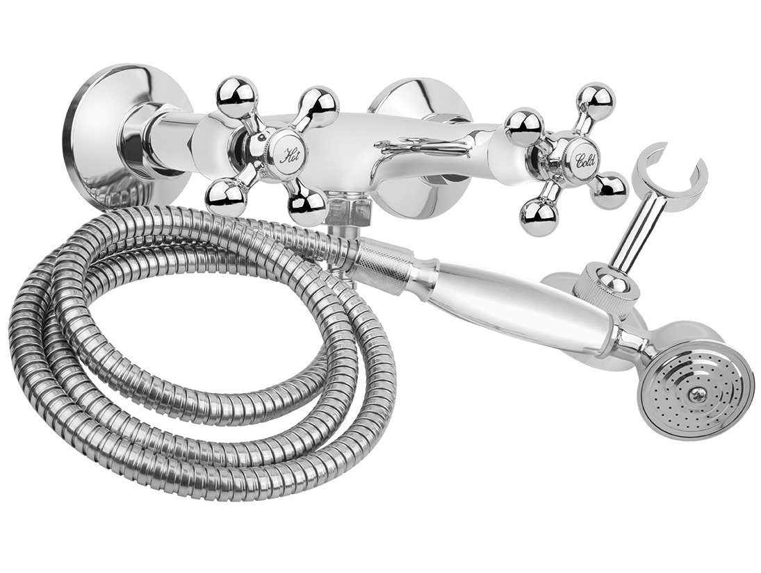 KOLMAN Duscharmatur Komplette Set Brausearmatur Wasserhahn günstig online kaufen