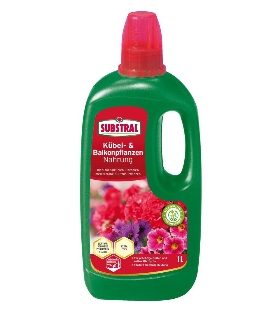 Substral Удобрение для цветов Substral Kübel- & Balkonpflanzen Nahrung 1 L