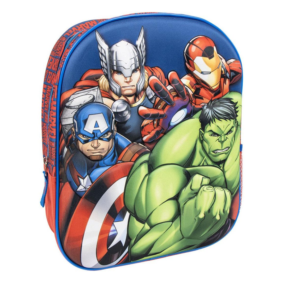 Cerda Kinderrucksack Marvel Avengers Kindergarten Rucksack Kinder Rucksack, Vorschule