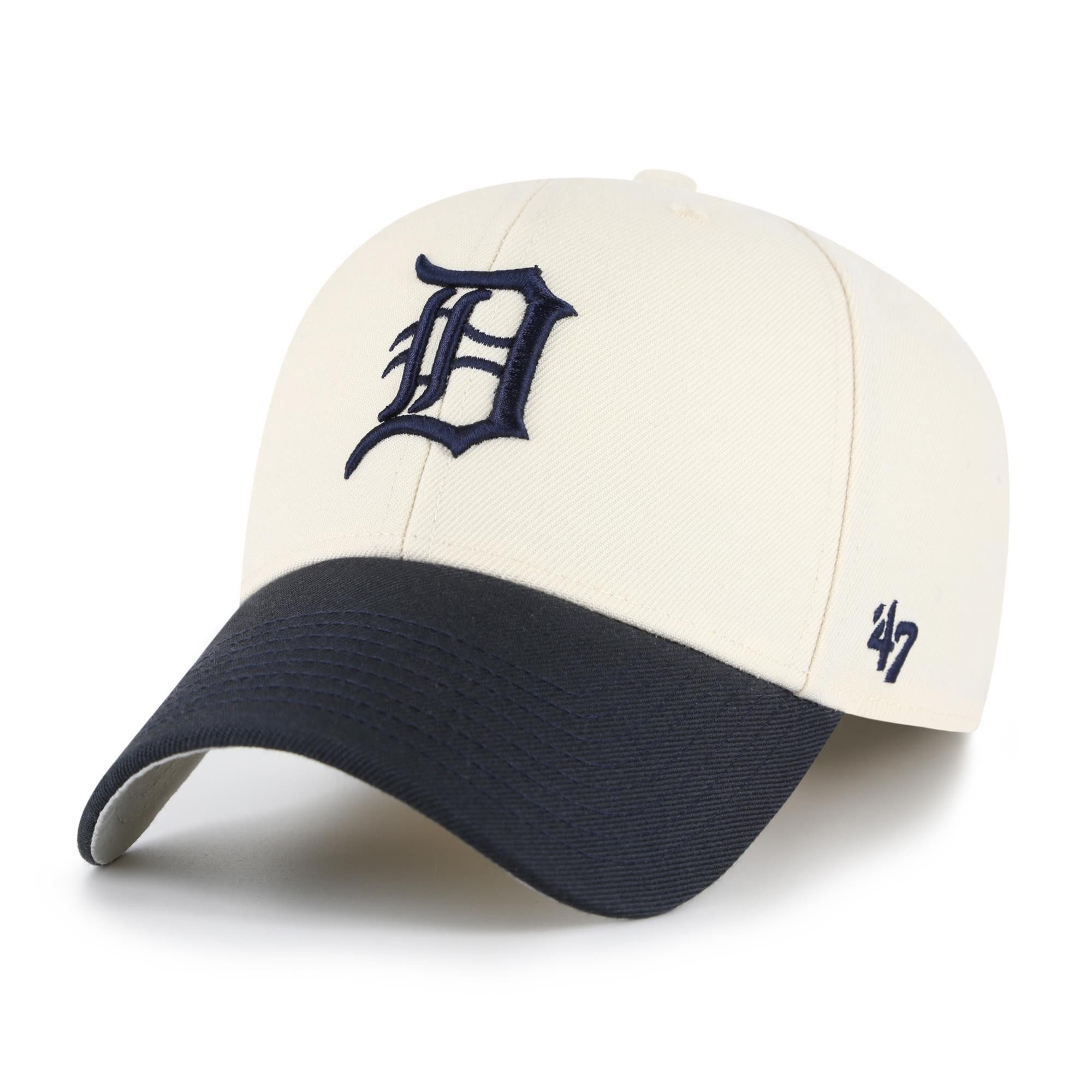 '47 Brand Baseball Cap '47 Brand Cap MLB Detroit Tigers Two Tone '47 MVP (Basecap, Basecap) bestickter Klettverschluss
