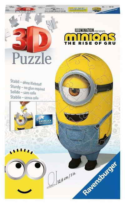 Ravensburger 3D-Puzzle Ravensburger Puzzle Minion Jeans, Puzzleteile