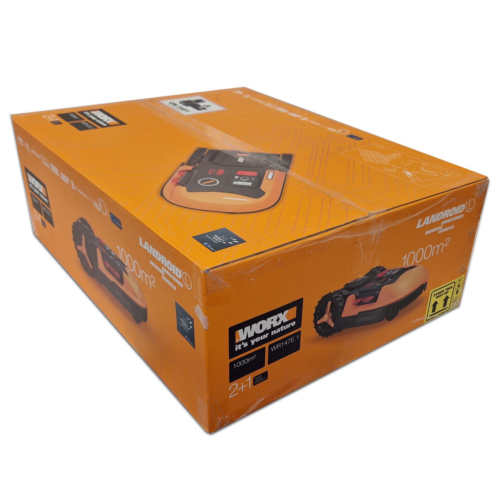 Worx Rasenmähroboter "Landroid L1000", (Set), 1000m², 20V/4Ah, 20cm/30-60mm günstig online kaufen