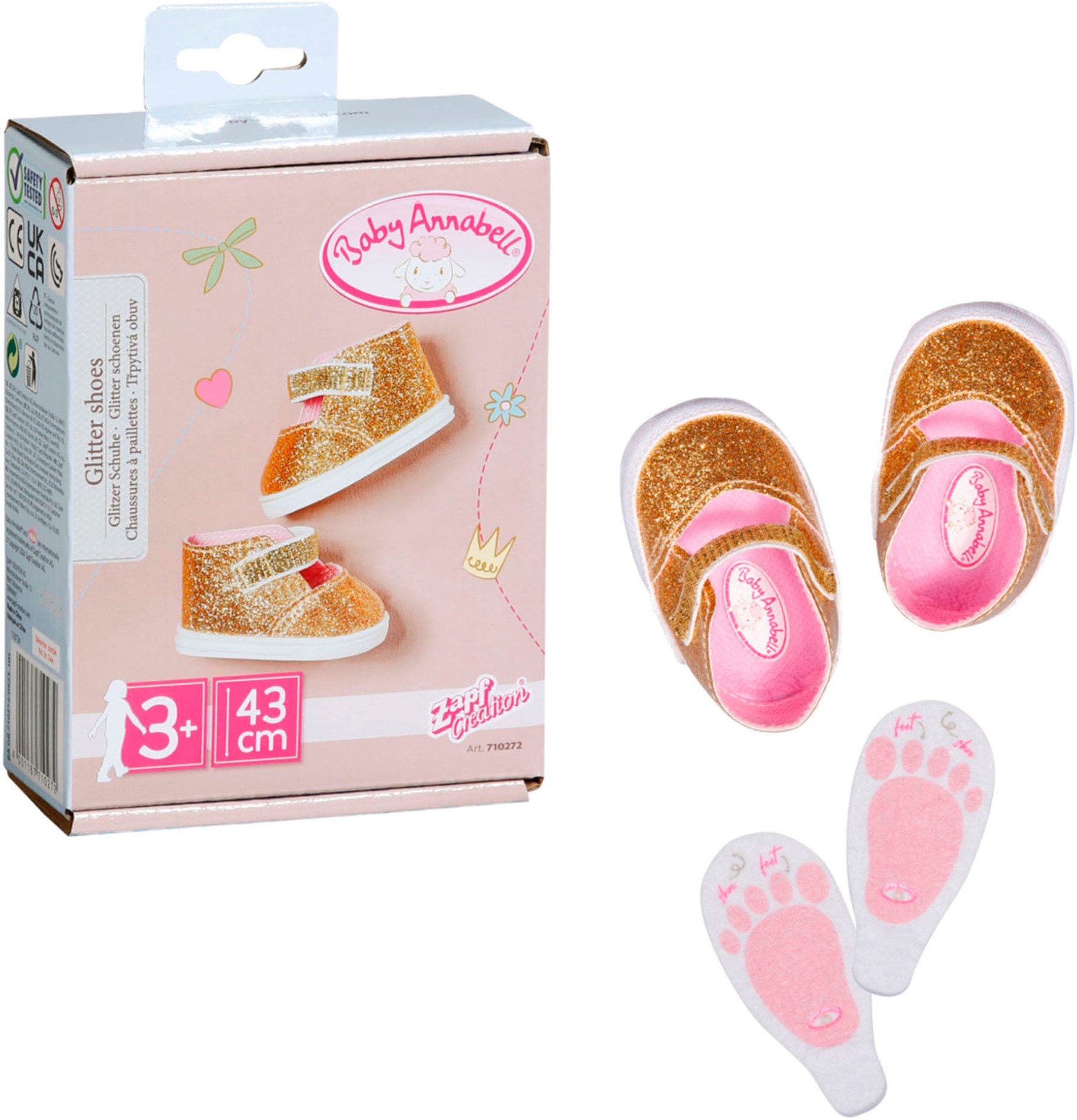 Baby Annabell Puppenkleidung Schuhe + Sohlen günstig online kaufen