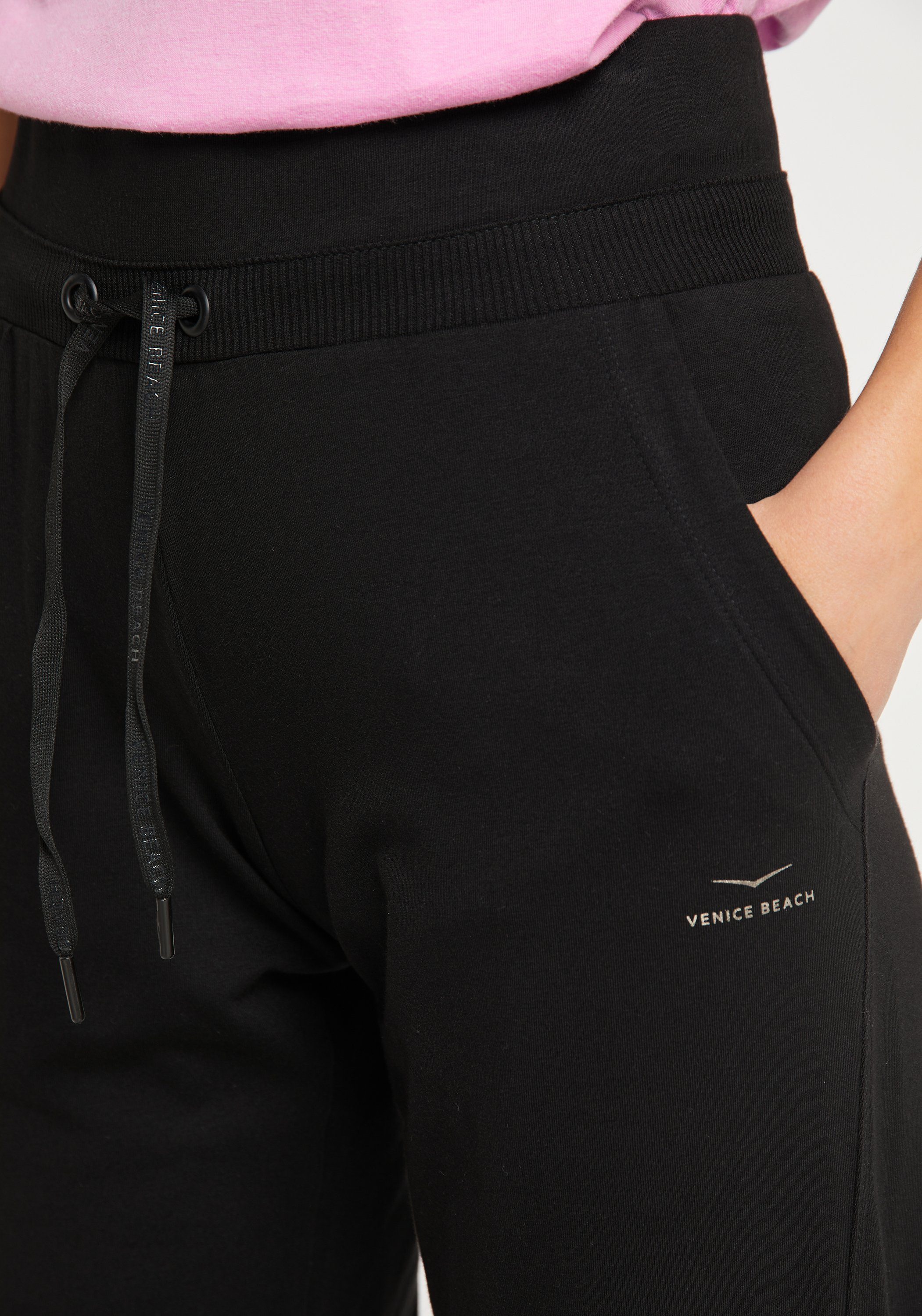 VB (1-tlg) Sporthose Black JOYCE Beach Sweatpants Venice