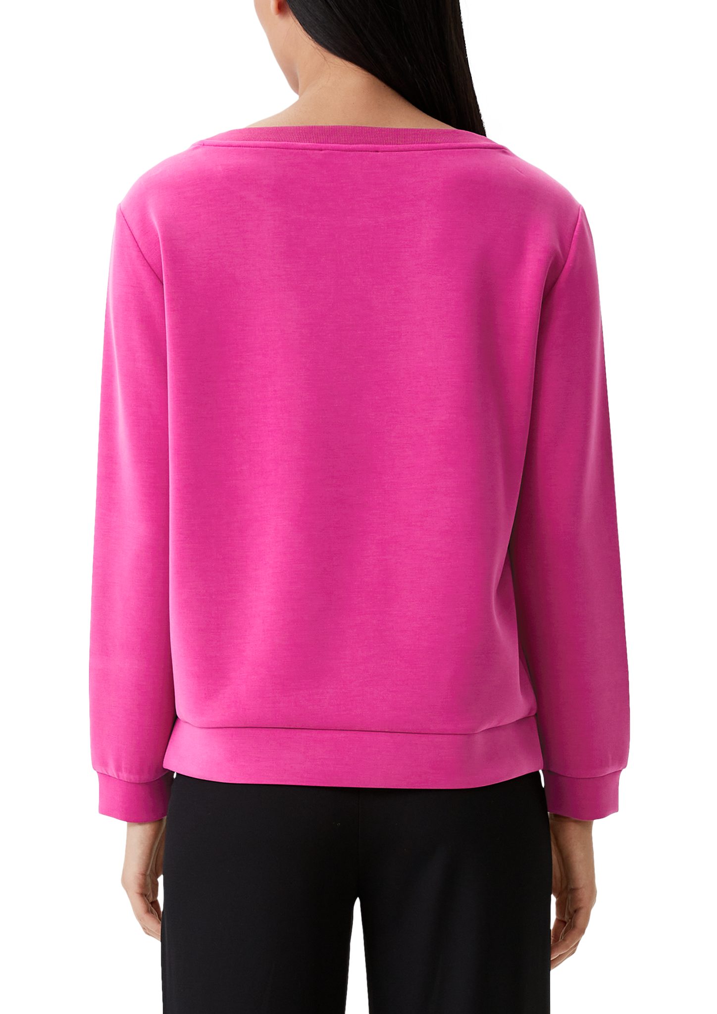 pink Comma Sweatshirt aus Sweatshirt Scuba