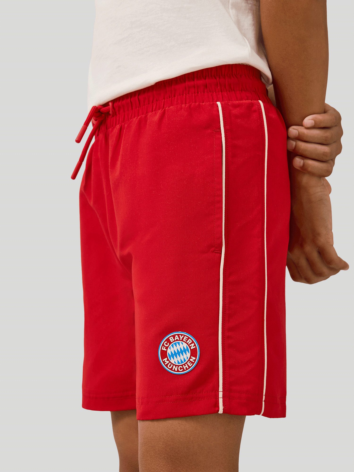 FC Bayern München Badehose FC Bayern München, Badehose Essentials, Kinder, Rot