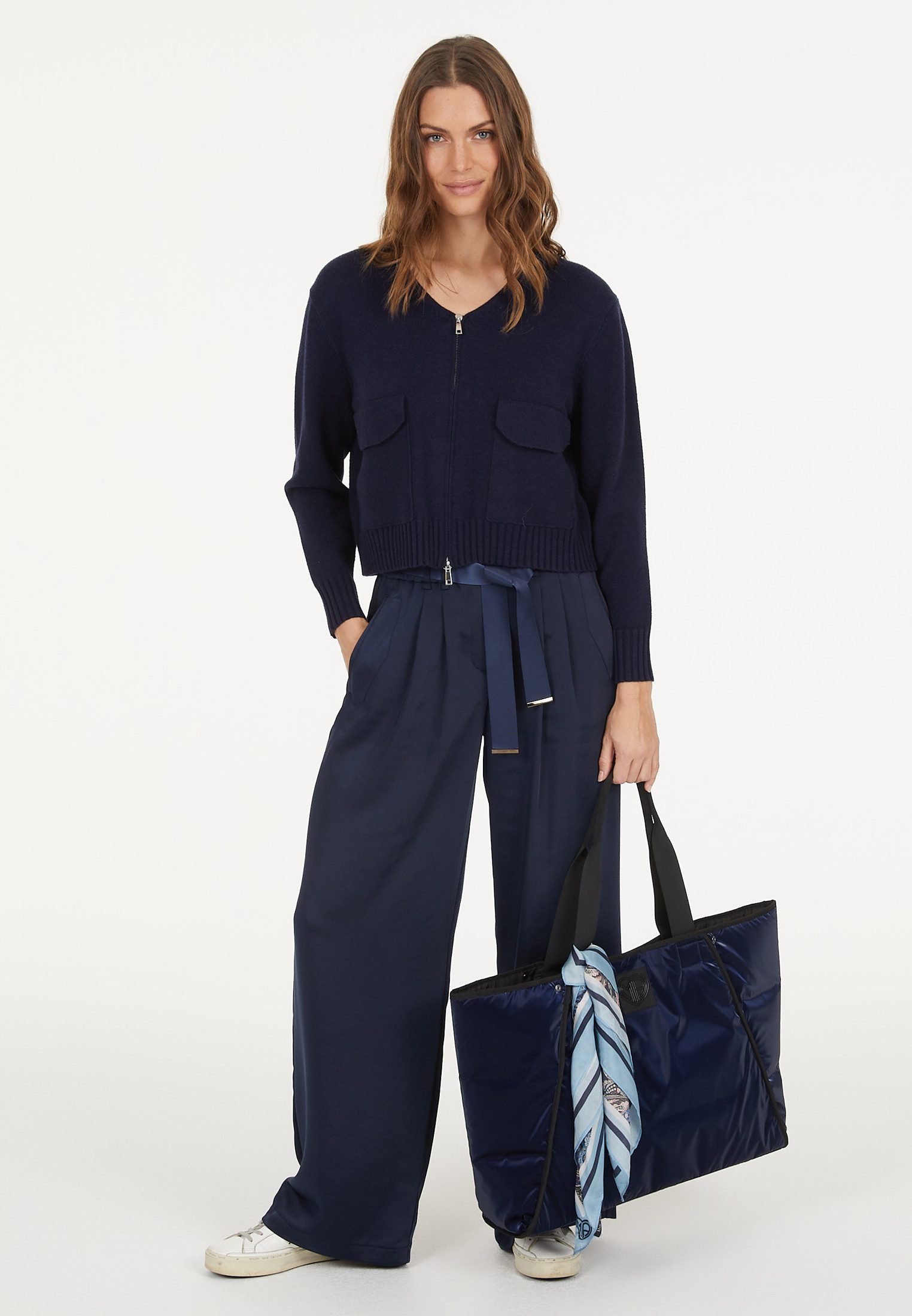 MARC AUREL Strickjacke mit Reißverschluß günstig online kaufen