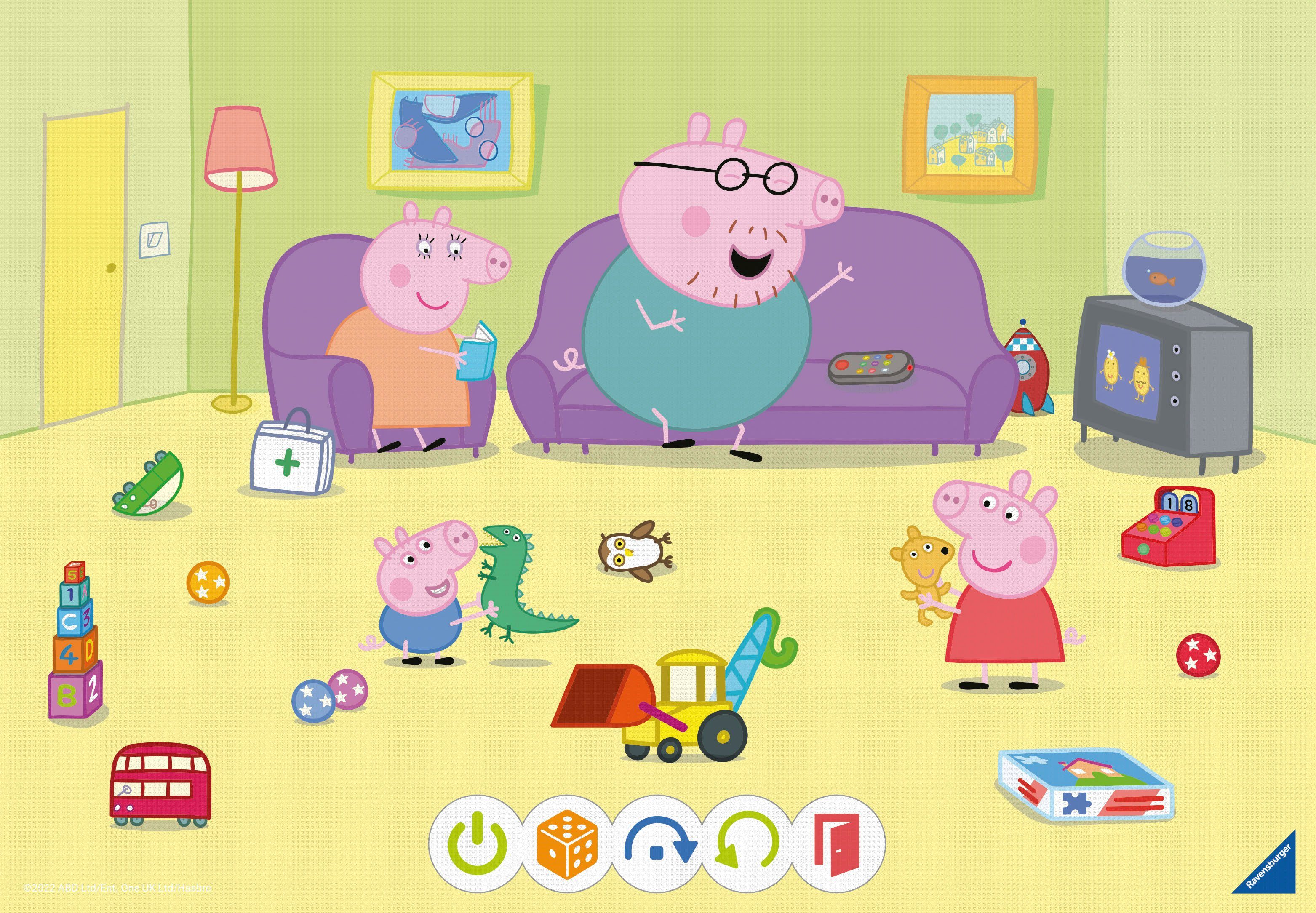 Ravensburger Puzzle tiptoi® Puzzle für kleine Entdecker: Peppa Pig, 24 Puzz günstig online kaufen