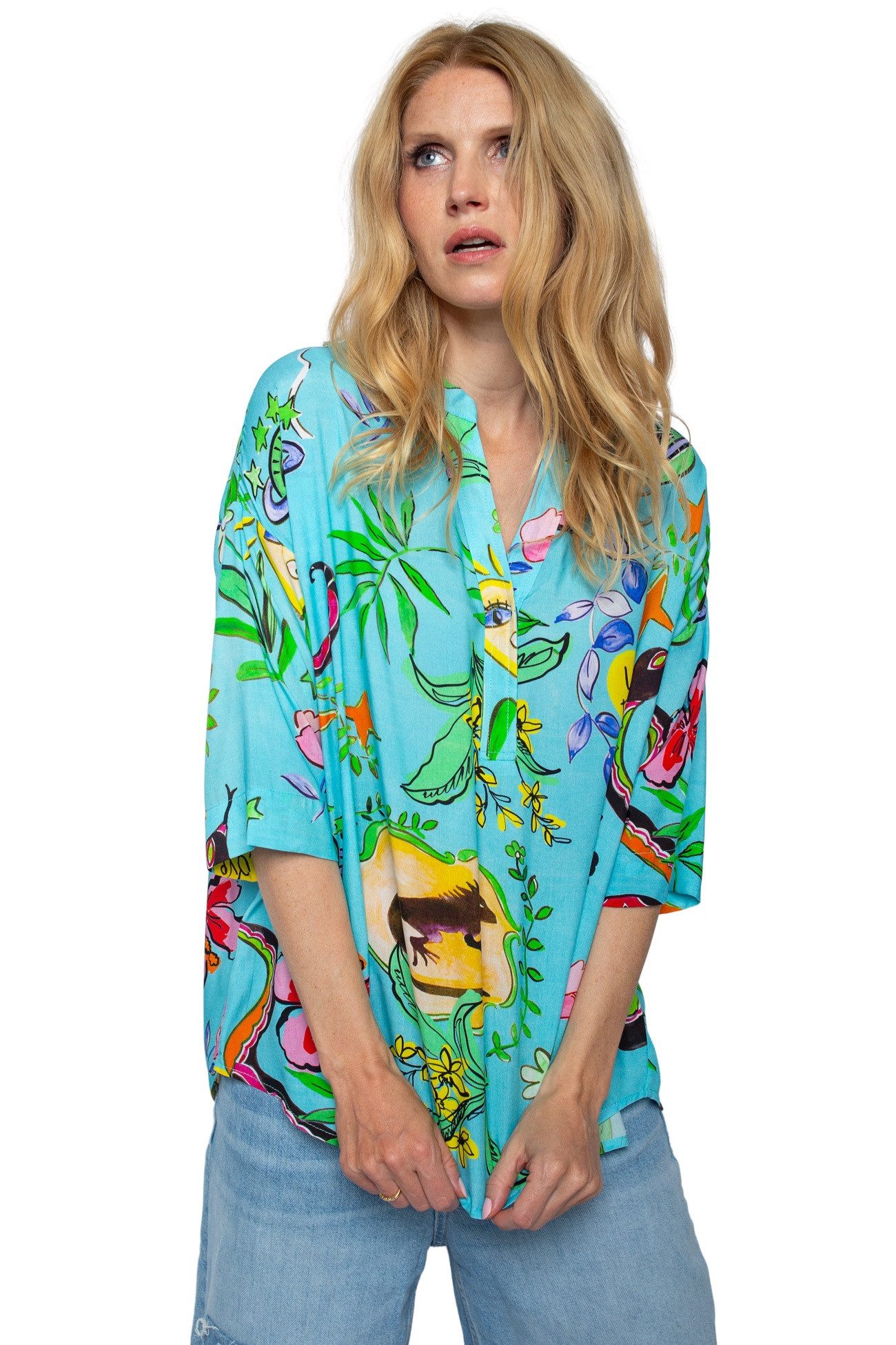 Emily Van Den Bergh Schlupfbluse Damenbluse 8502-370 günstig online kaufen