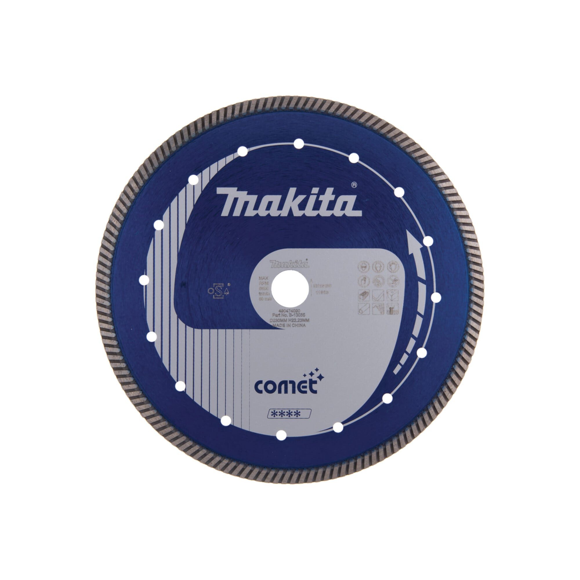Makita Trennscheiben Makita DIAMANTSCH. 230x22,23 COMET B-13035