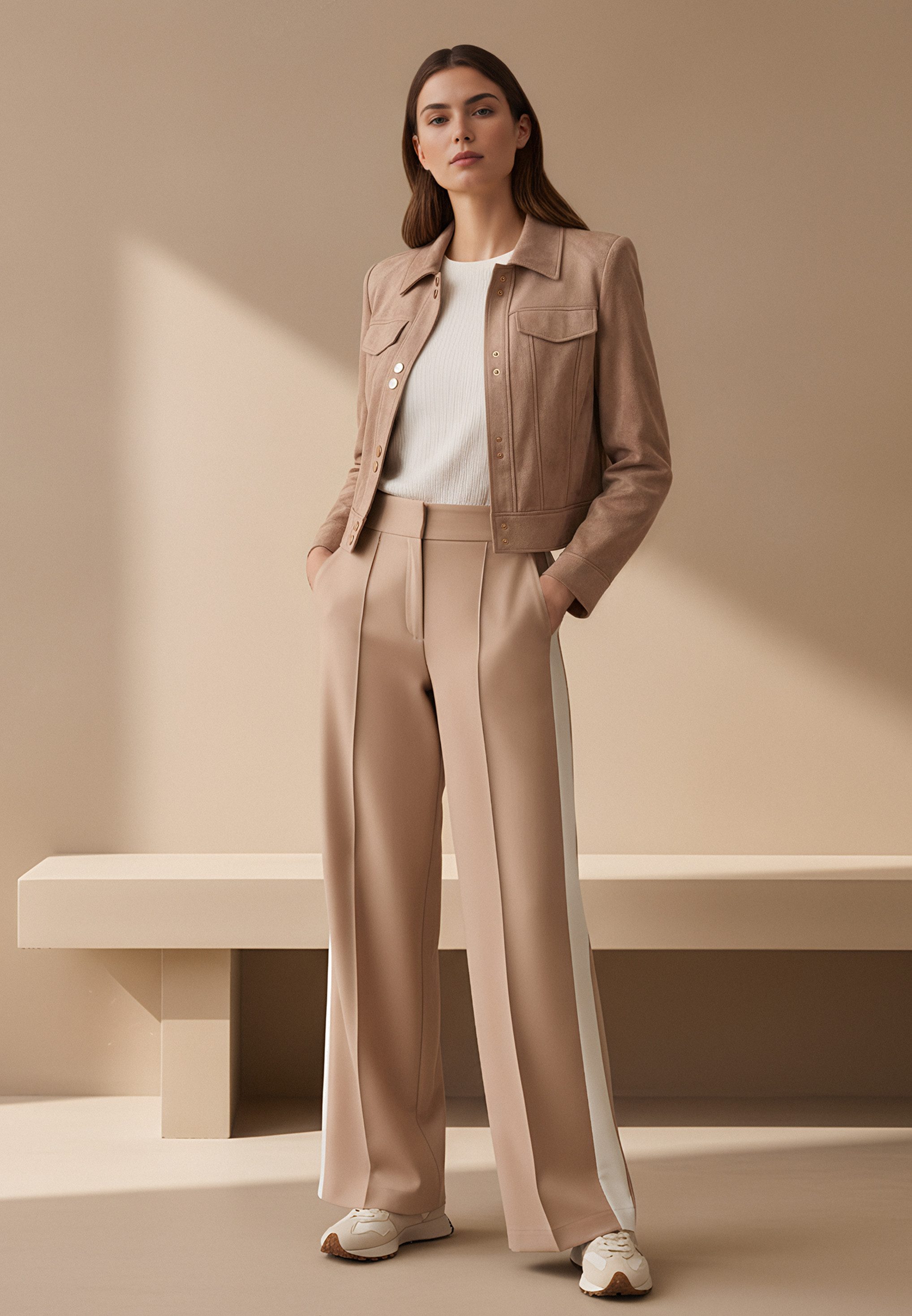 Betty Barclay Stoffhose Damen mit Galonstreifen
