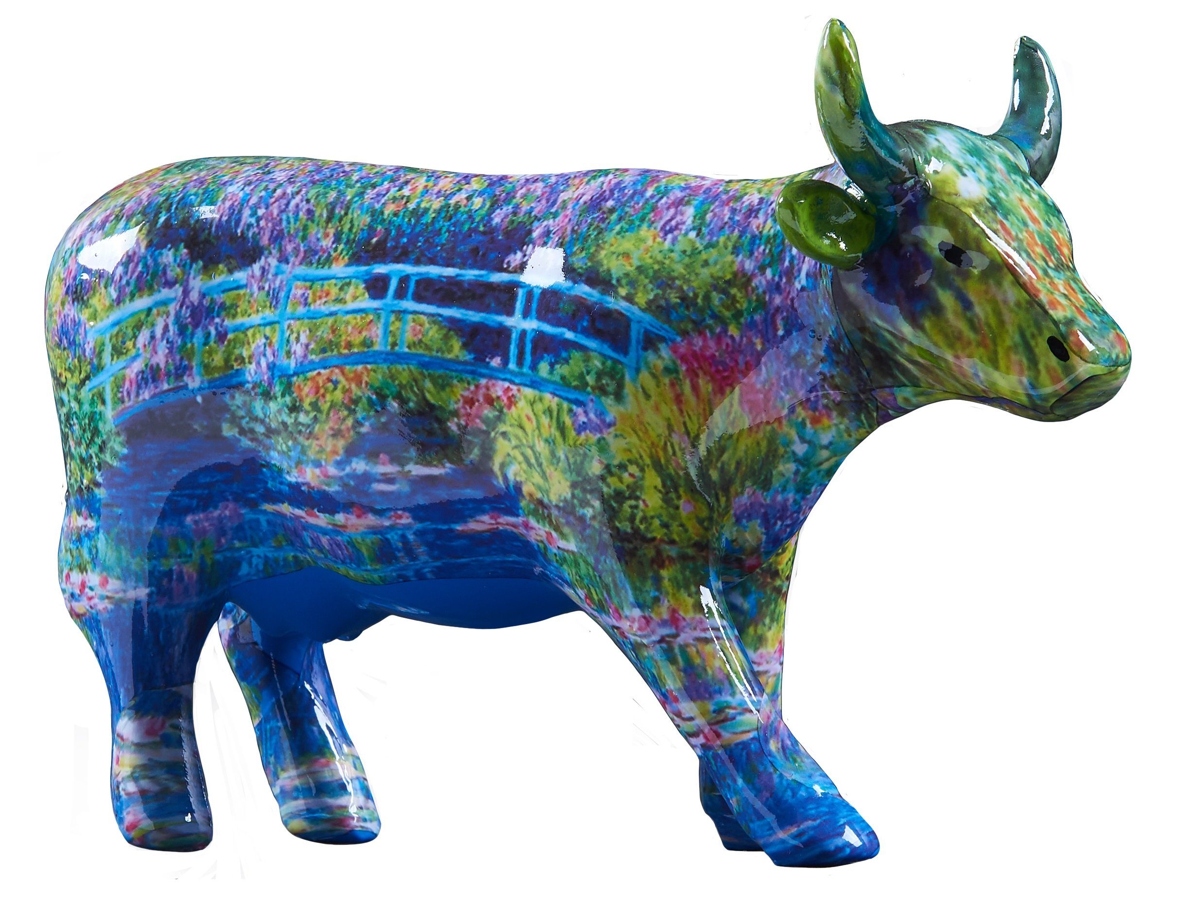 Tierfigur - CowParade Kuh Giverny Medium Cowparade