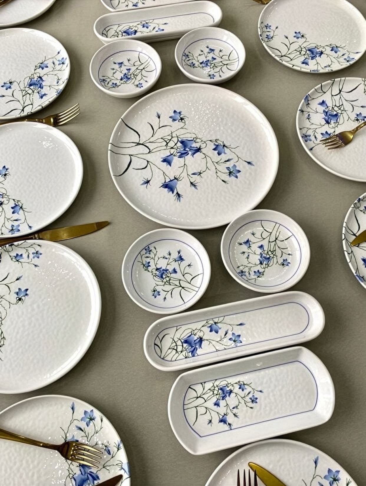 Hermia Concept Geschirr-Set (21-tlg), 12 Personen, Keramik, 12 Personen geeignet, Spülmaschinengeeignet