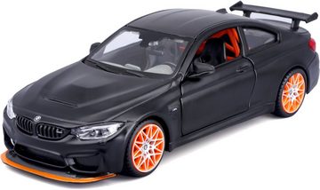 Maisto® Sammlerauto 1:24 BMW M4 GTS, mattschwarz, Maßstab 1:24