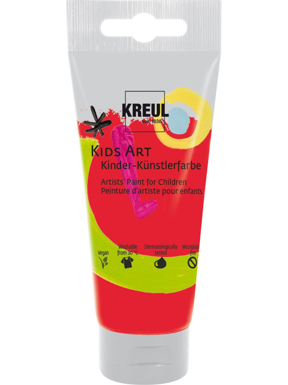 Kreul Bastelfilz Kreul Kids Art Kinder-Künstlerfarbe zinnoberrot