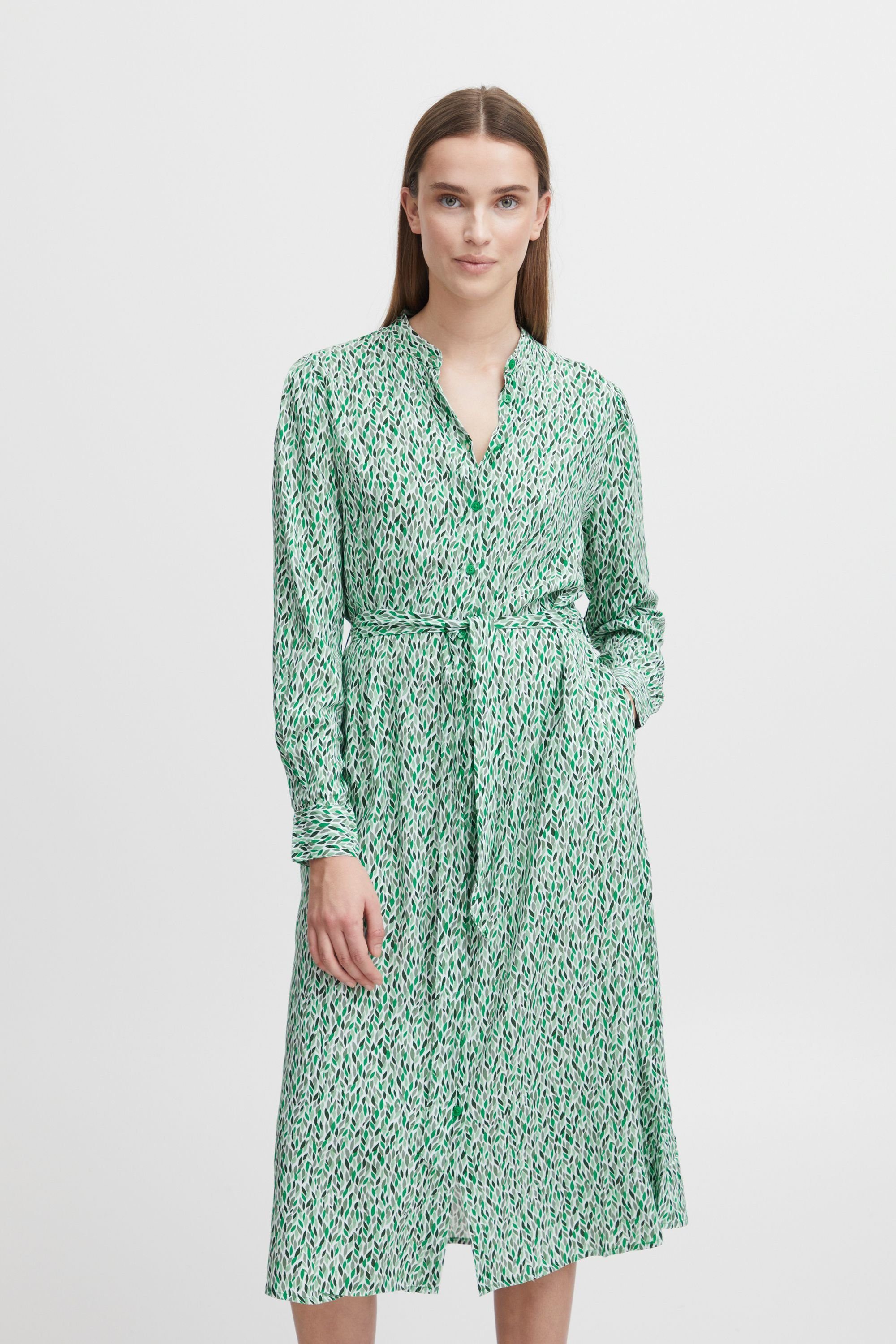 b.young Blusenkleid BYJOSA SHIRT DRESS 2 - 20812709 Ming Green Mix (201685)