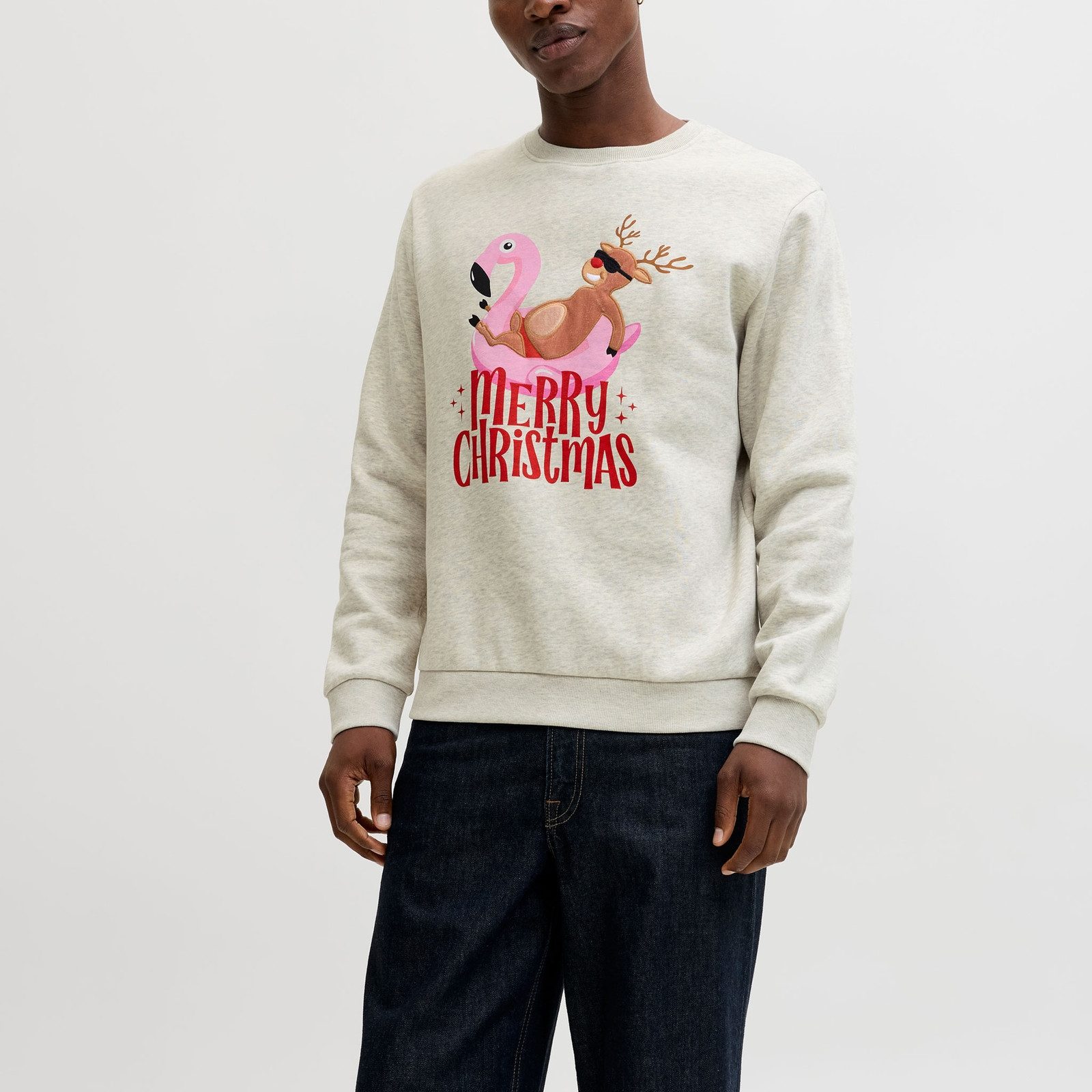 Jack & Jones Weihnachtssweatshirt JJCHRISTMAS Sweat Crew Neck Xmas mit witz günstig online kaufen