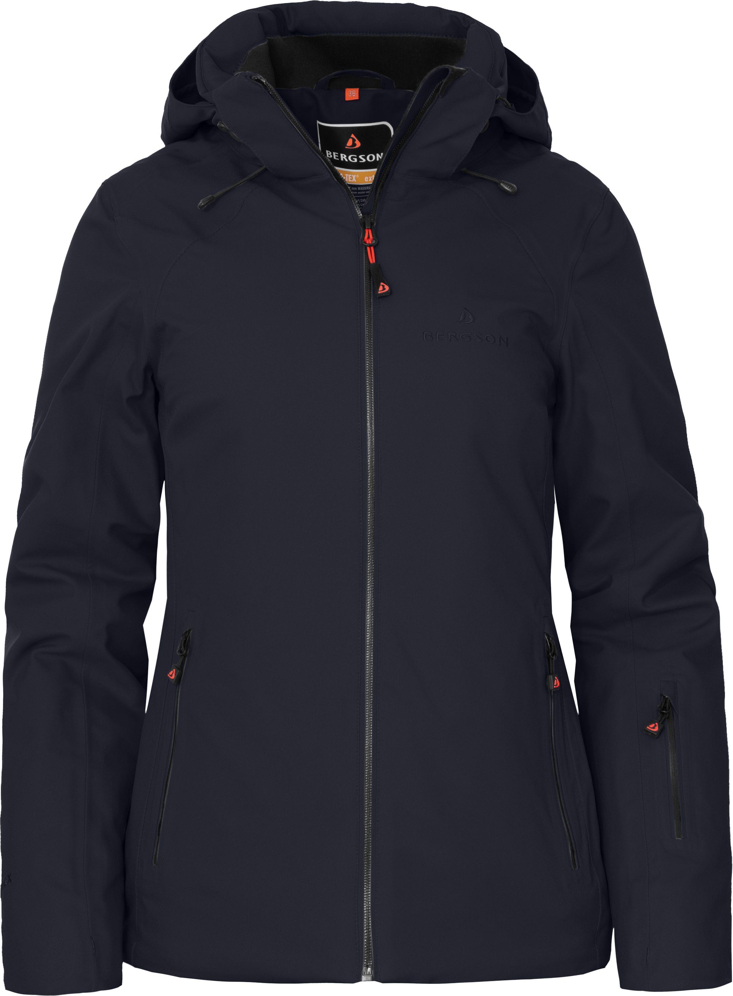 Bergson Regenjacke RANUA Damen Skijacke & Winterjacke, wattiert, recycelt, günstig online kaufen