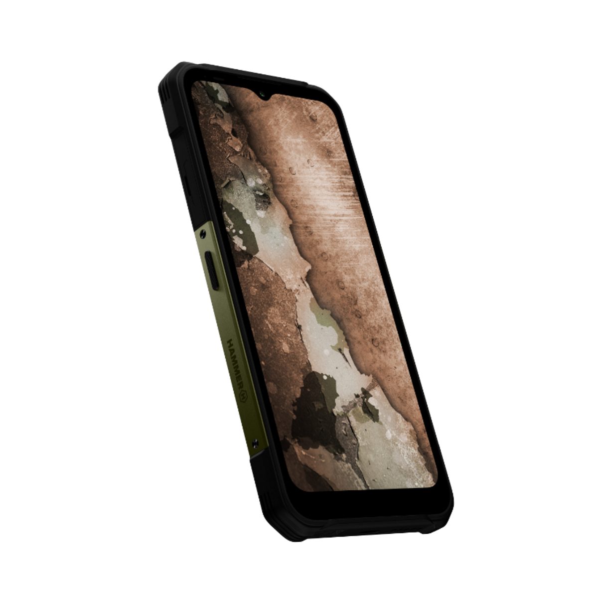 Hammer HAMMER Bau 2 THRM ME 5G Outdoor Smartphone Grün Smartphone