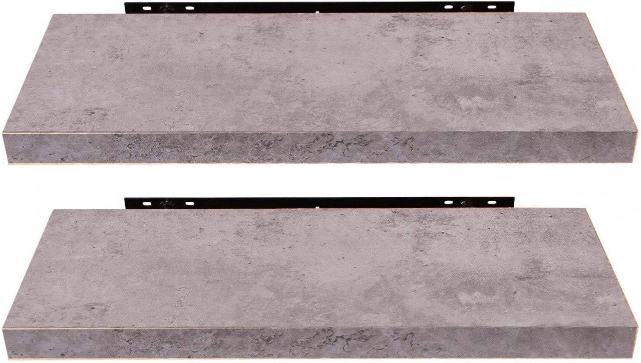 EUGAD Wandregal, 2-tlg., Holz Board Modern günstig online kaufen