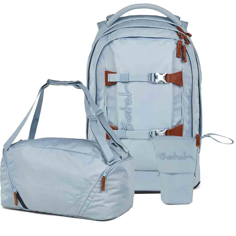 Satch Schulrucksack Pack (3tlg., inkl. Pencil Slider und Sporttasche)
