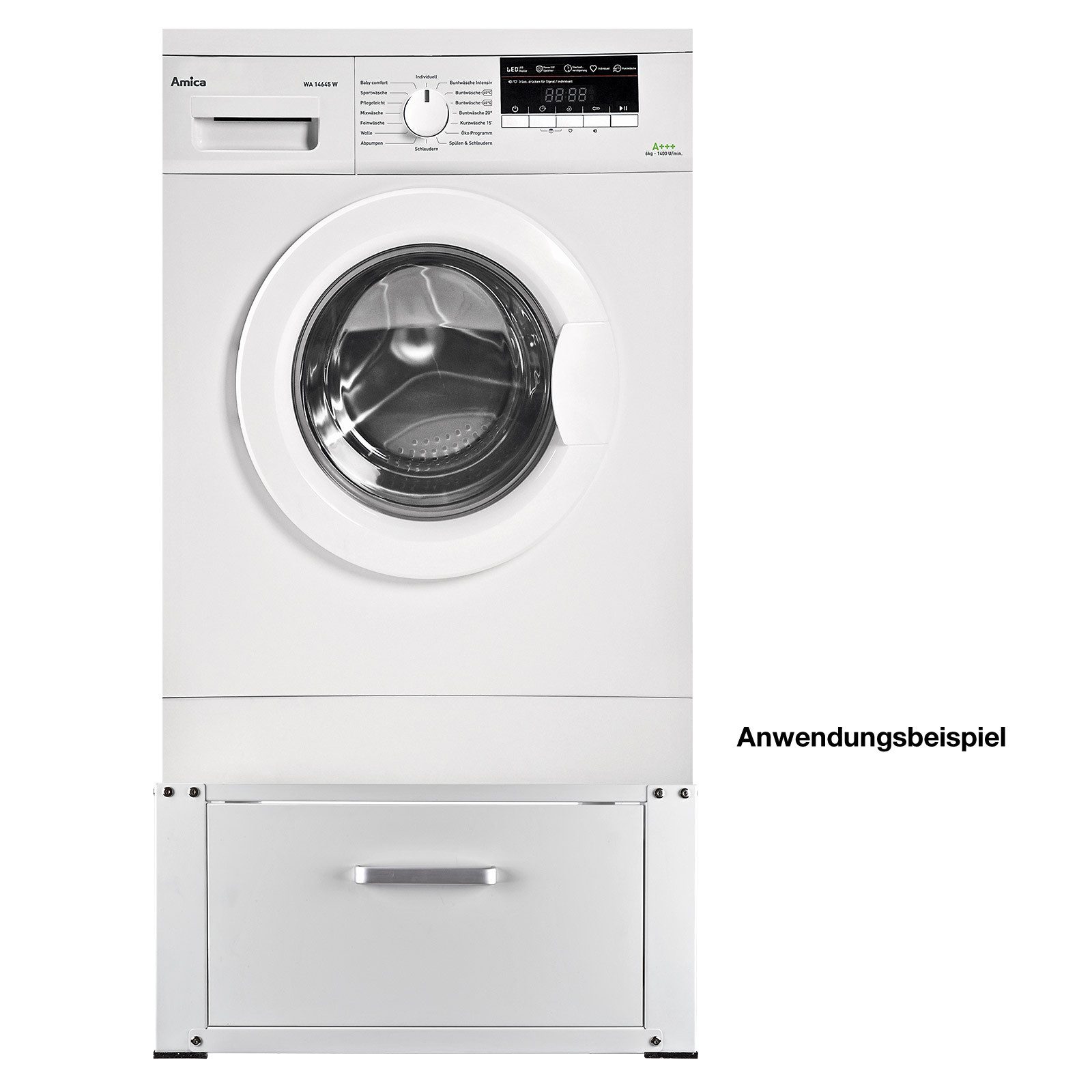 KesTek Untergestell Unterbau Podest, mit Schublade, 63x54 cm – Bild 3 von 5