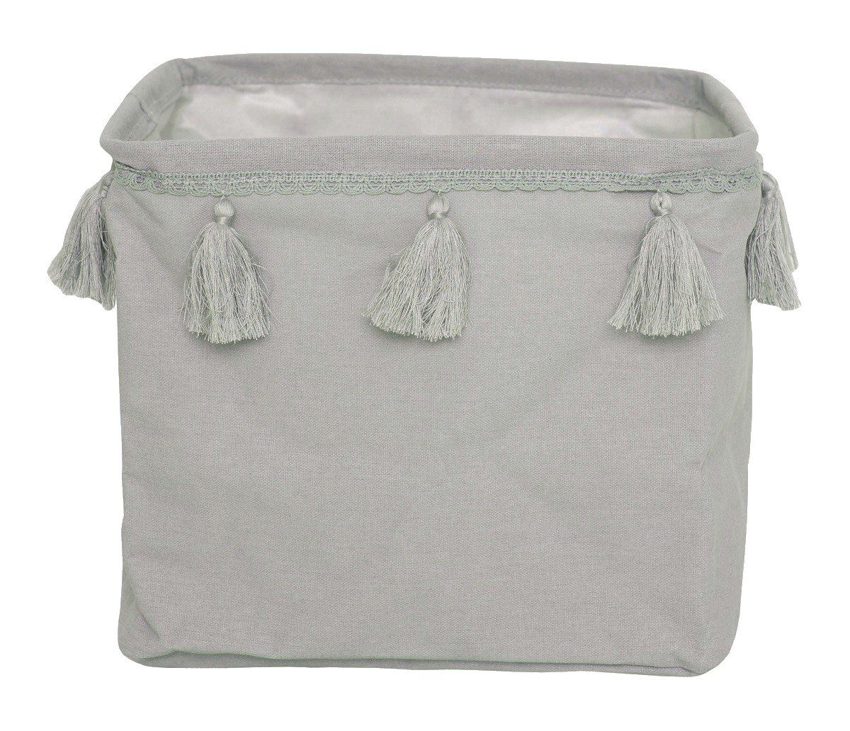 JaBaDaBaDo Aufbewahrungsbox Kinderzimmer Box Klein 28cm, mit Quasten