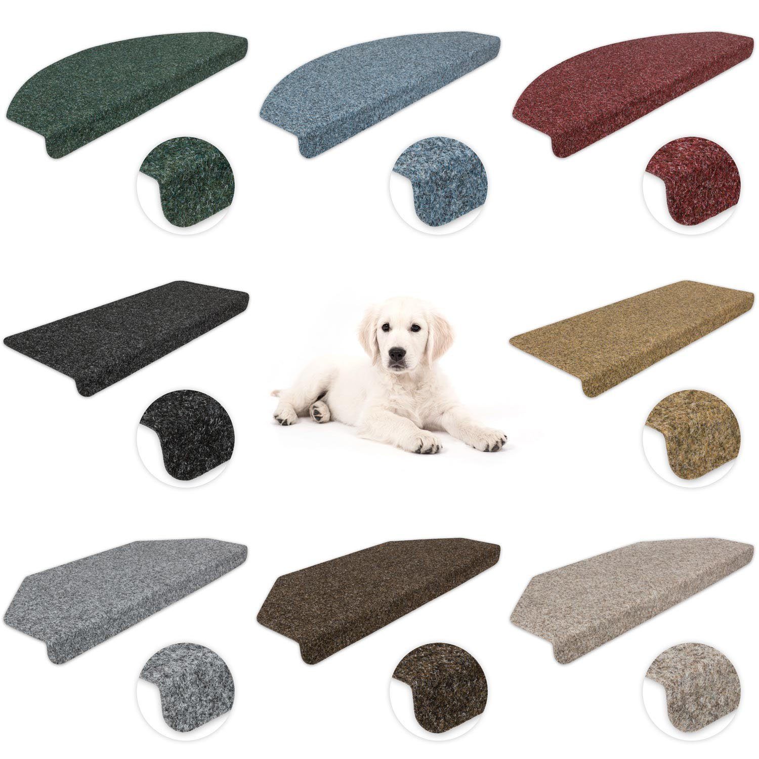 Metzker® Stufenmatte Stufenmatten Zerbst Halbrund Rechteckig günstig online kaufen