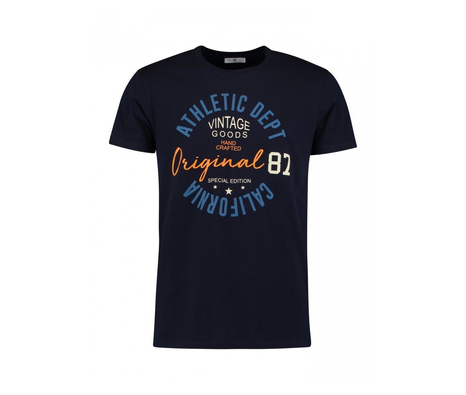 Hailys Men T-Shirt VINTAGE Rundausschnitt und Frontprint | T-Shirts