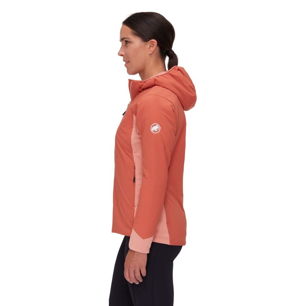 Mammut Allwetterjacke Isolationsjacke Rime Light IN Flex Hooded (leicht, windabweisend)