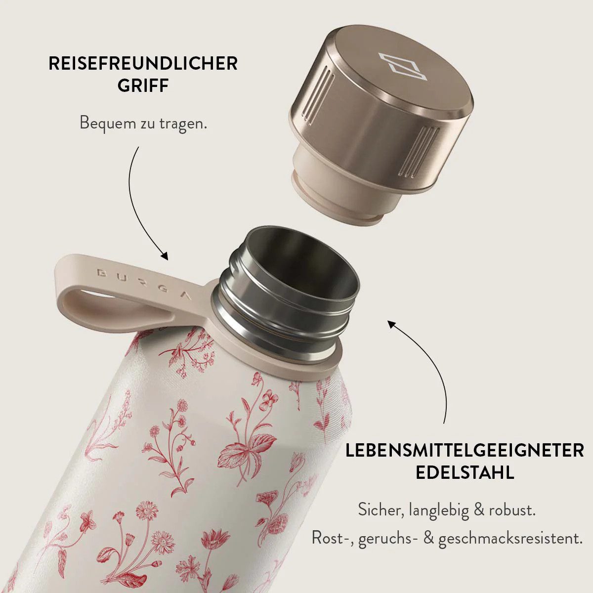 BURGA Trinkflasche Prairie Water Bottle 500ml