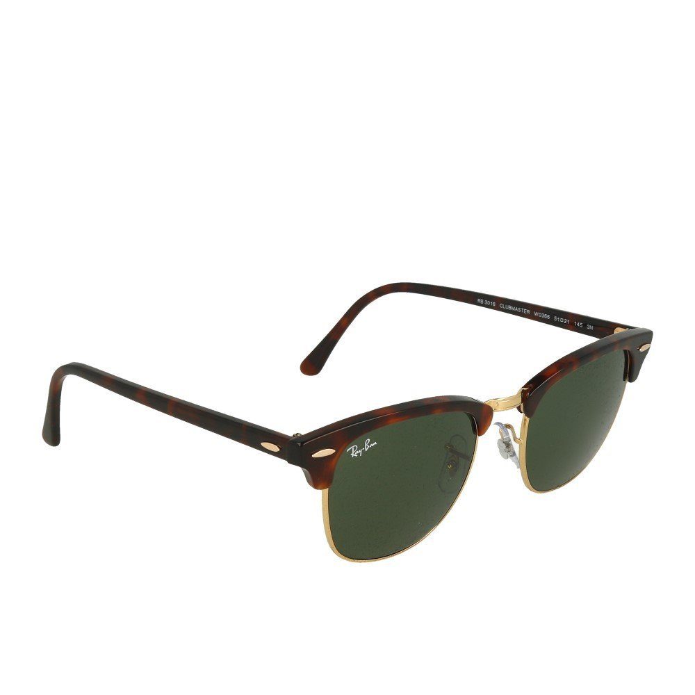 Ray-Ban Sonnenbrille Ray-Ban Clubmaster RB3016 W0366 Mock Tortoise On Arista