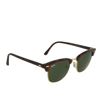 Ray-Ban Sonnenbrille Ray-Ban Clubmaster RB3016 W0366_51 Mock Tortoise On Arista