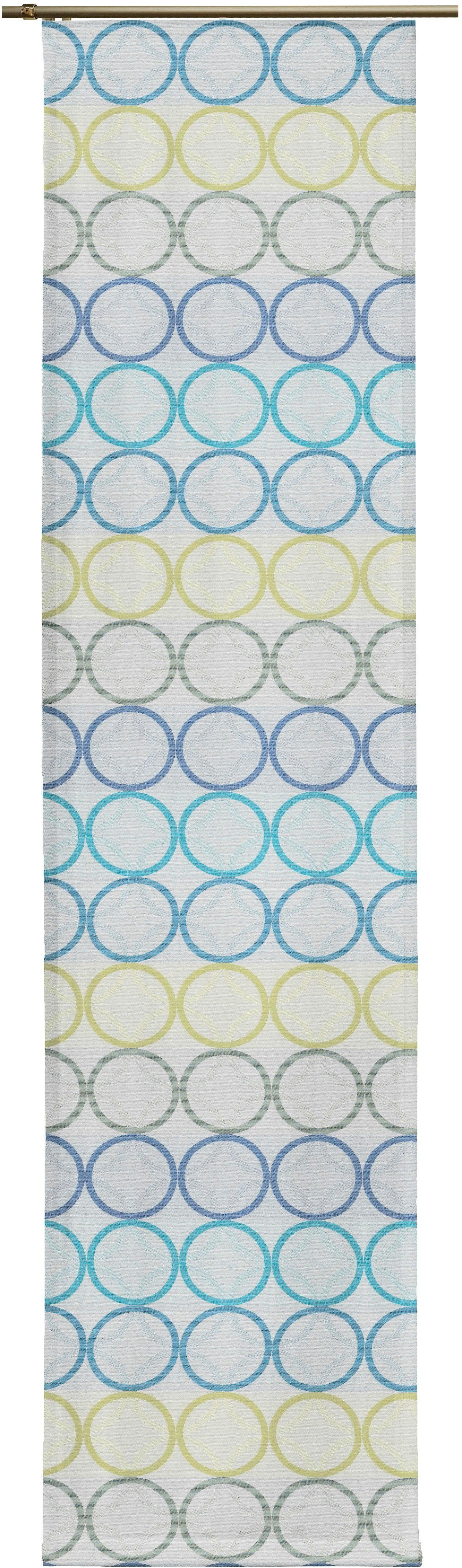 Wirth Schiebegardine Zirbello (1 St), Paneelwagen, blickdicht, Jacquard