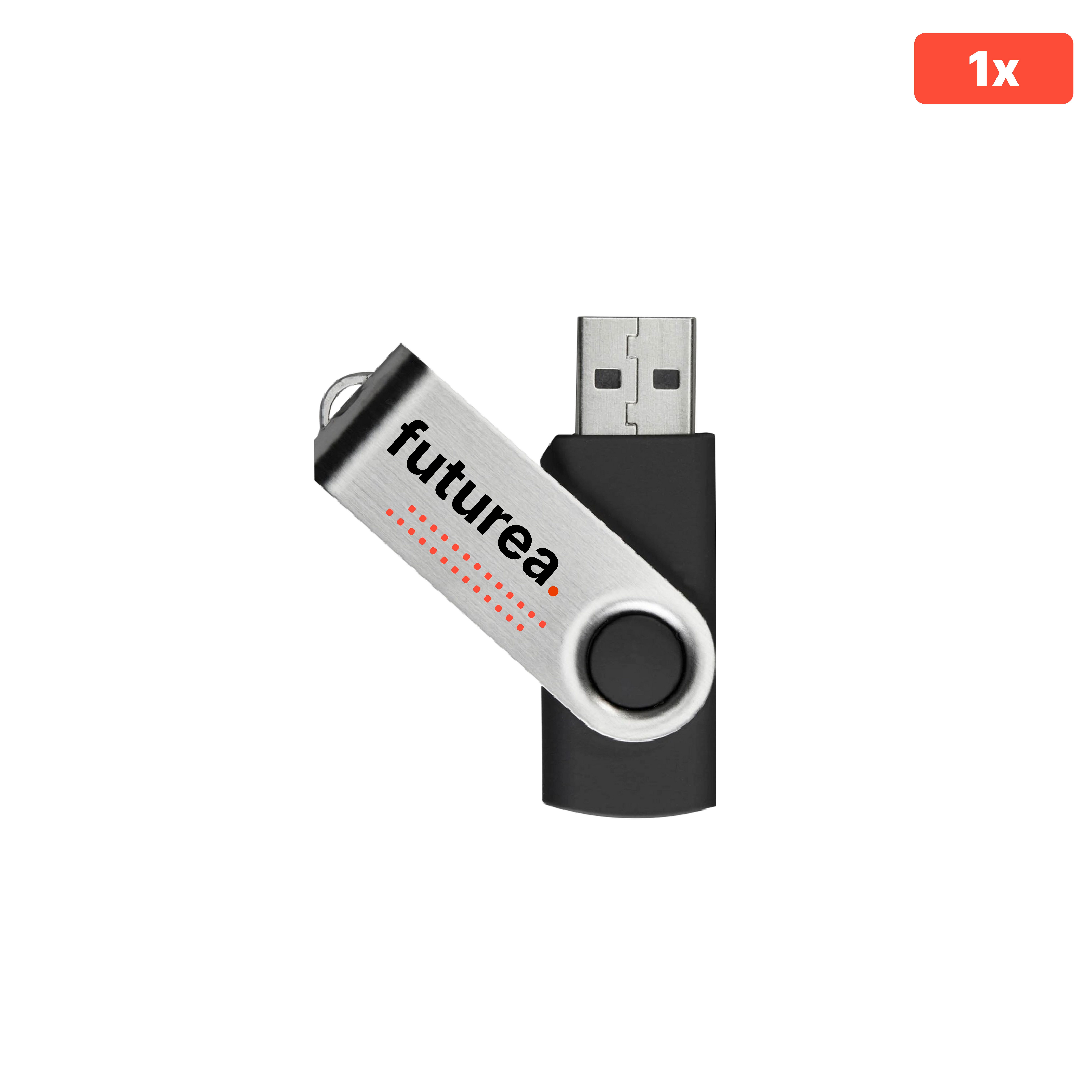 Futurea USB-Stick 8 GB 2.0 USB-A 1/2/3/4/5 USB-Stick