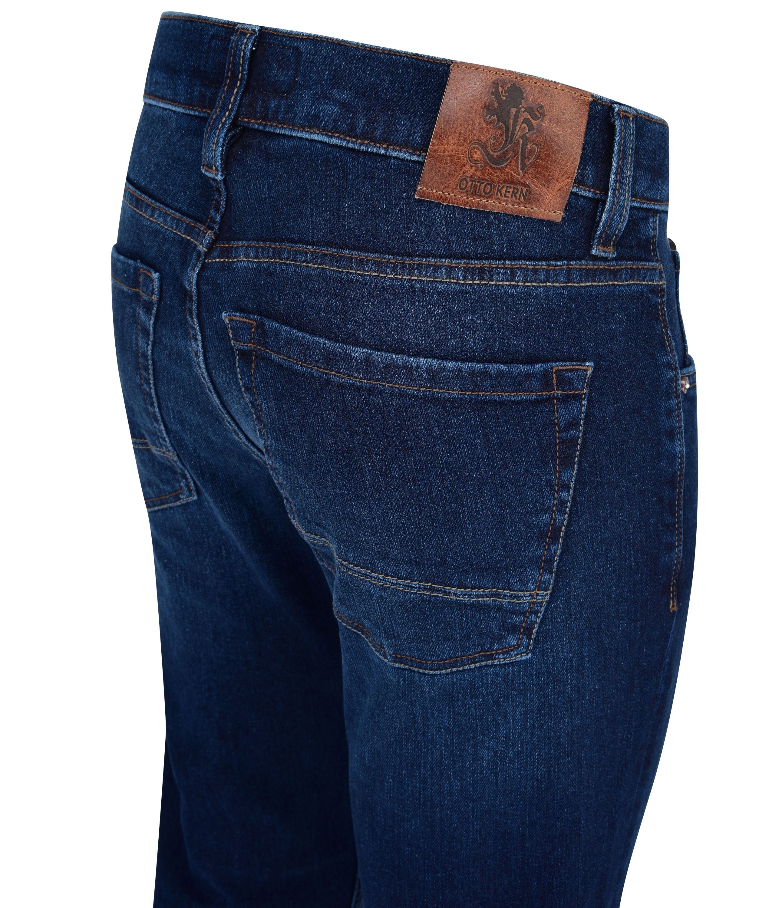 Herren Jeans Otto Kern 5-Pocket-Jeans OTTO KERN RAY dark blue used buffies 67013 6900.68