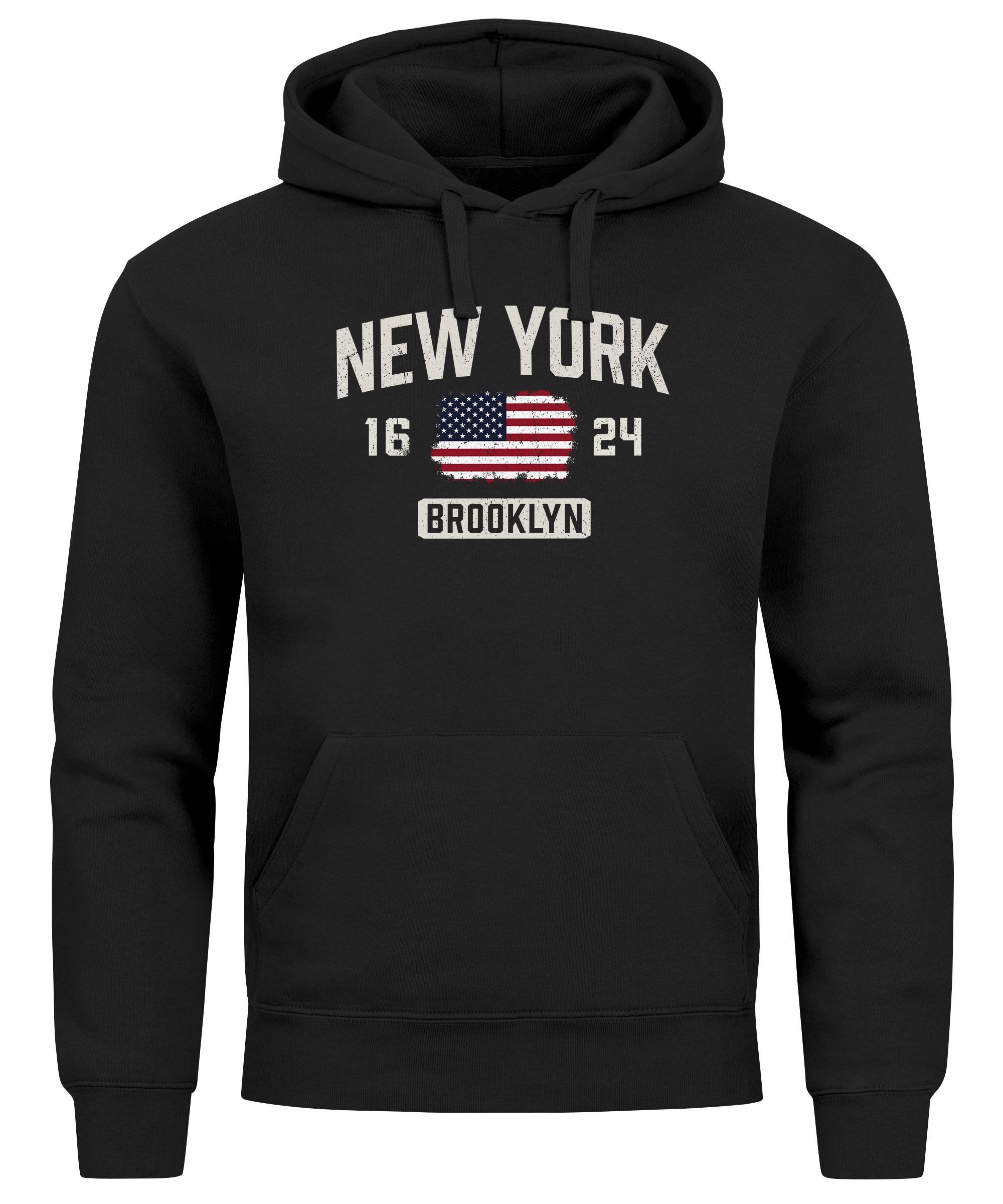 Neverless Hoodie Hoodie Herren New York günstig online kaufen