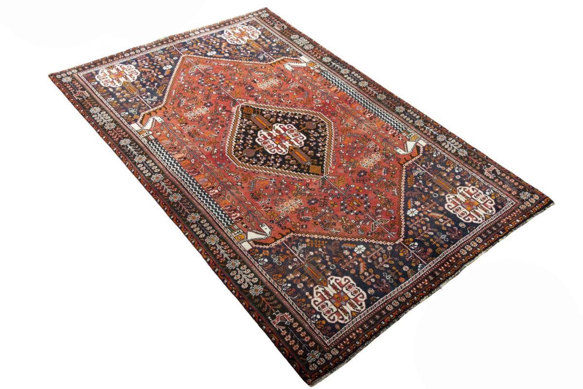 Handgeknüpfter Orientteppich Höhe: Trading, Shiraz 10 mm Nain Perserteppich, Orientteppich / rechteckig, 149x242