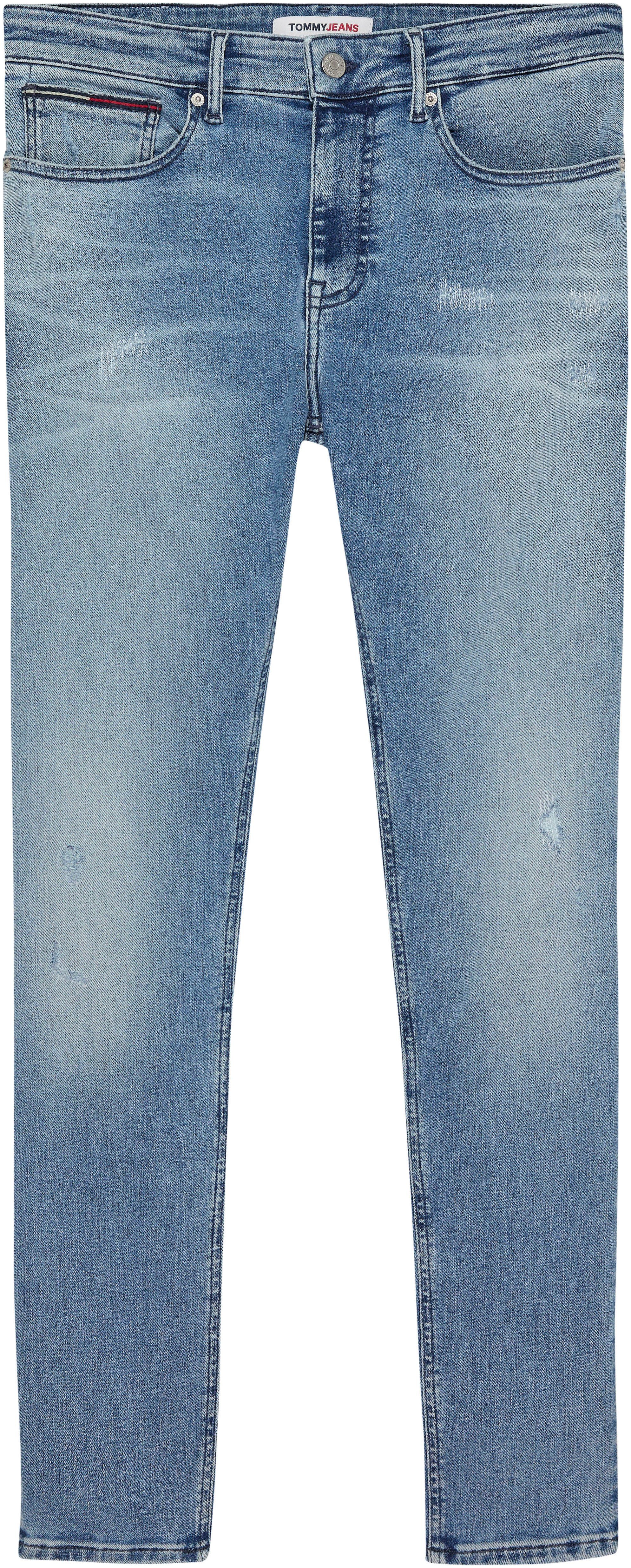Tommy Jeans 5-Pocket-Jeans AUSTIN SLIM TPRD Denim Light