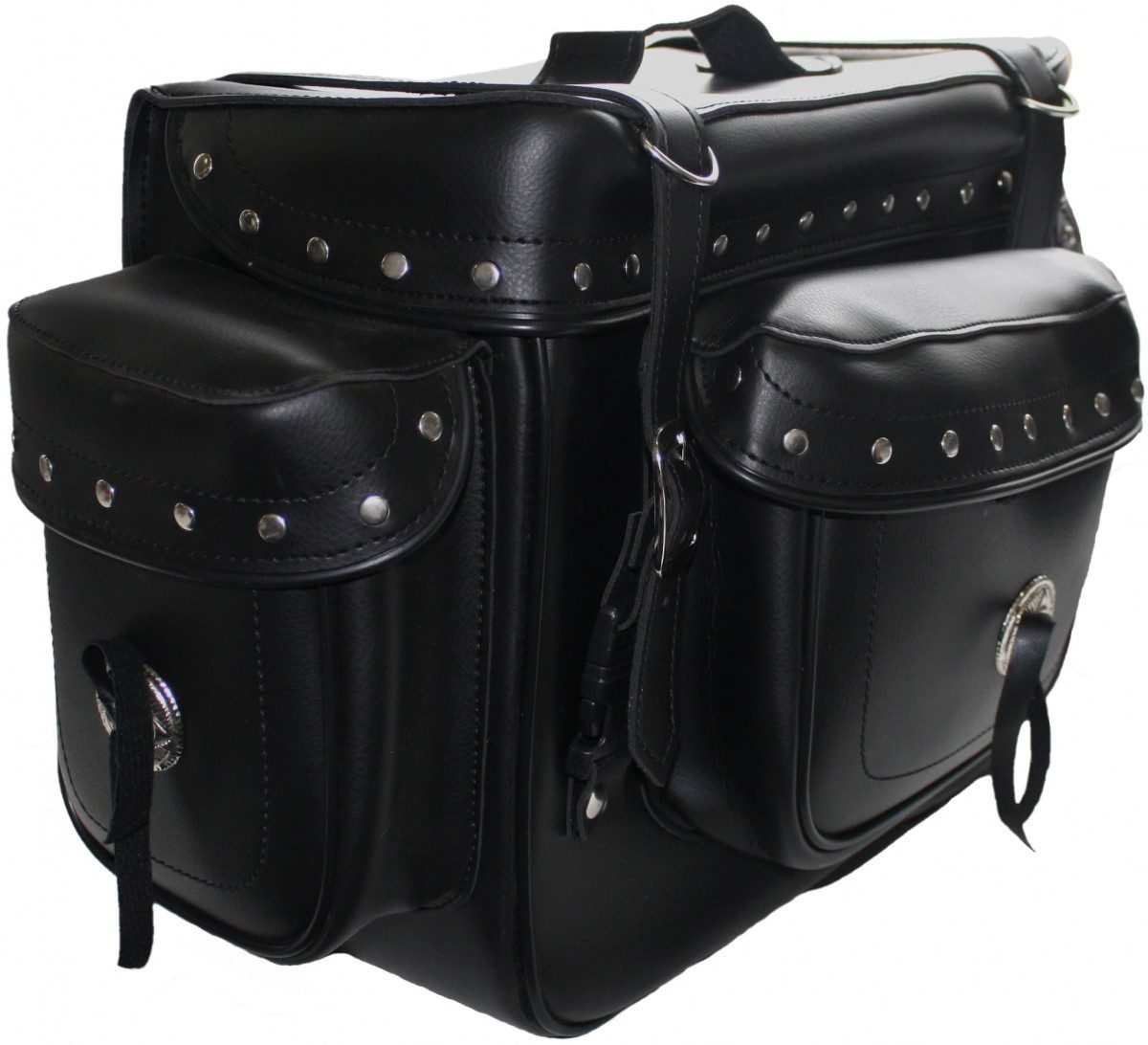 German Wear Satteltasche GW555, Motorrad Satteltasche aus Kunstleder