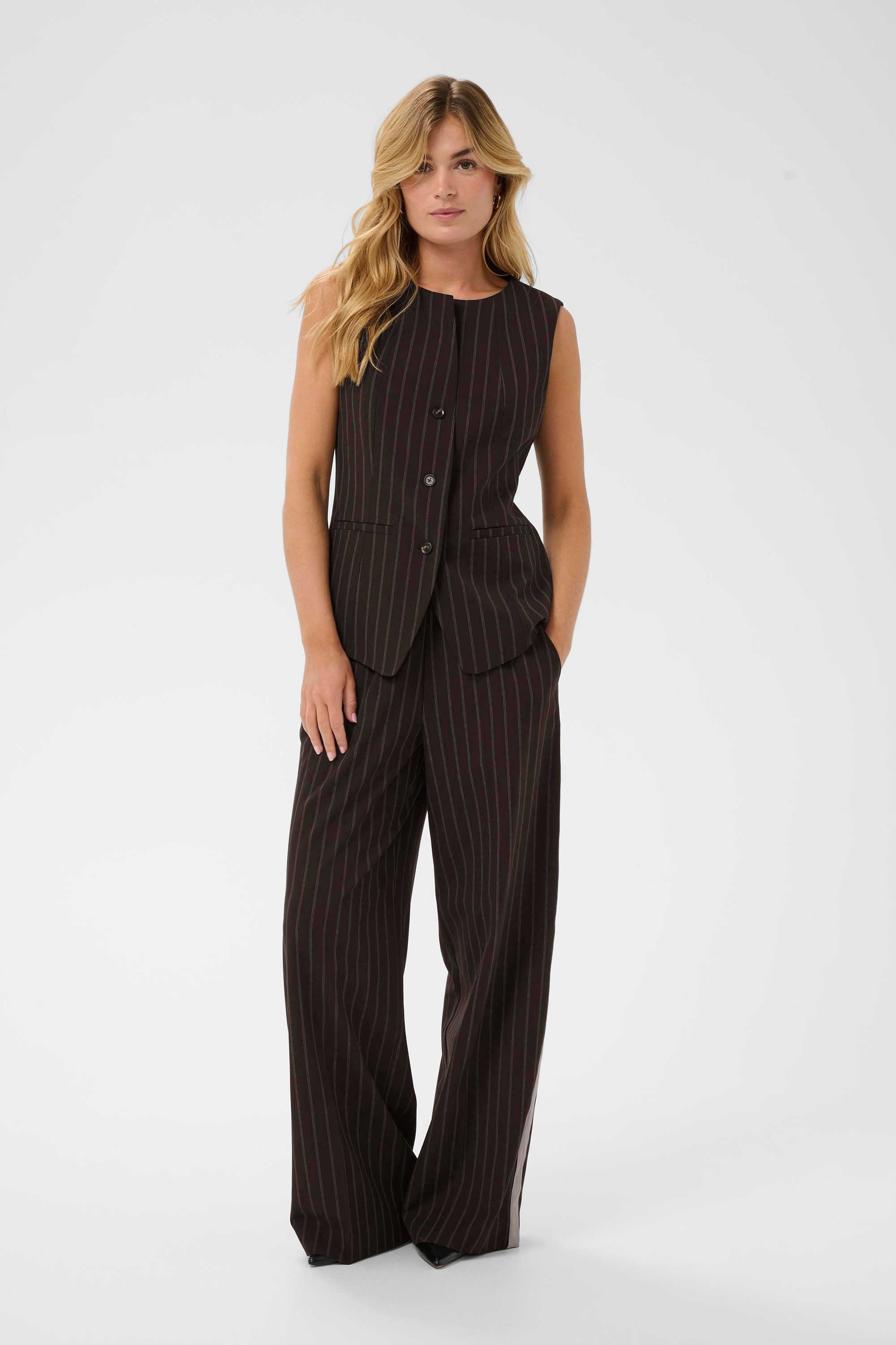 Saint Tropez Blusentop Ärmellose Bluse PanteleaSZ