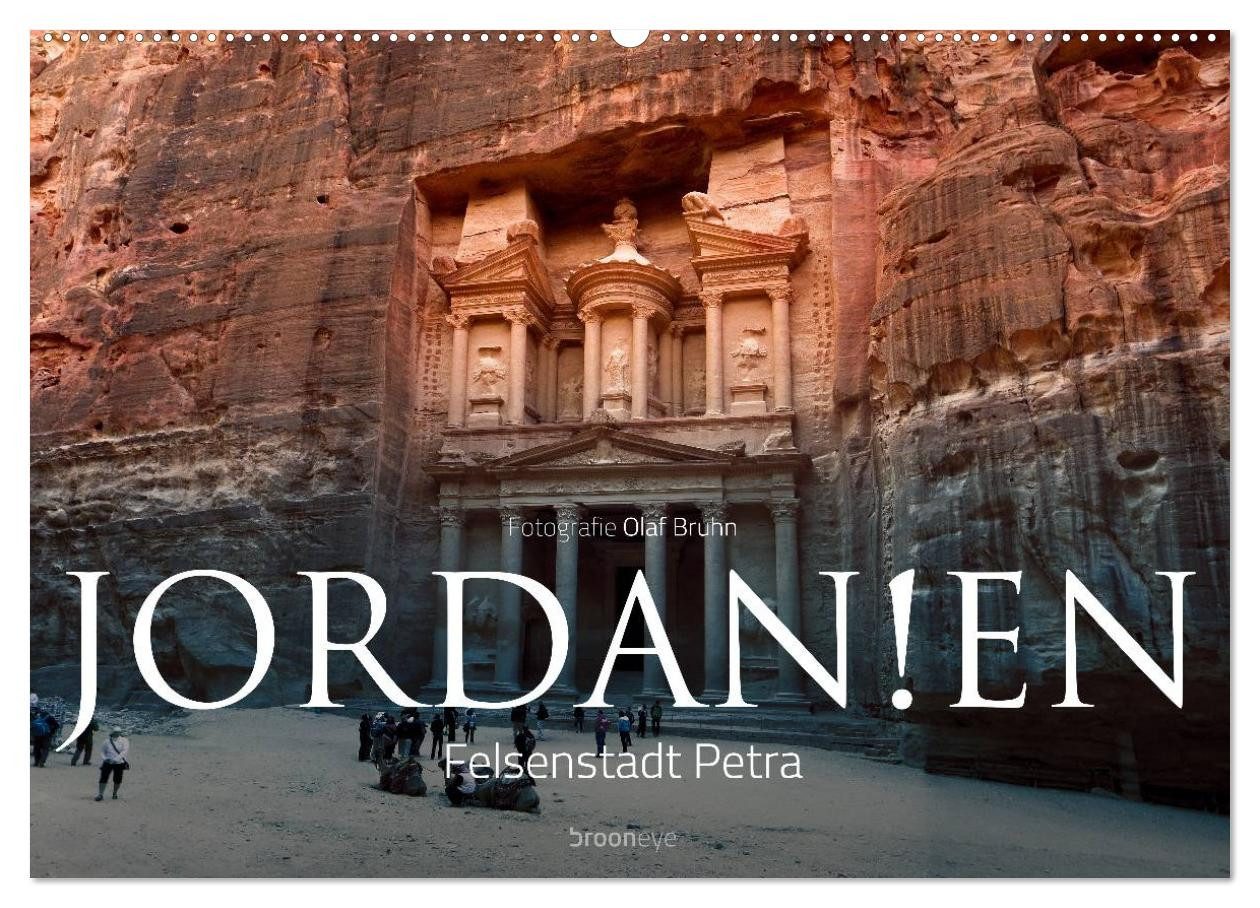 CALVENDO Wandkalender Jordanien – Felsenstadt Petra (Wandkalender 2027 DIN A2 quer), CALVEND