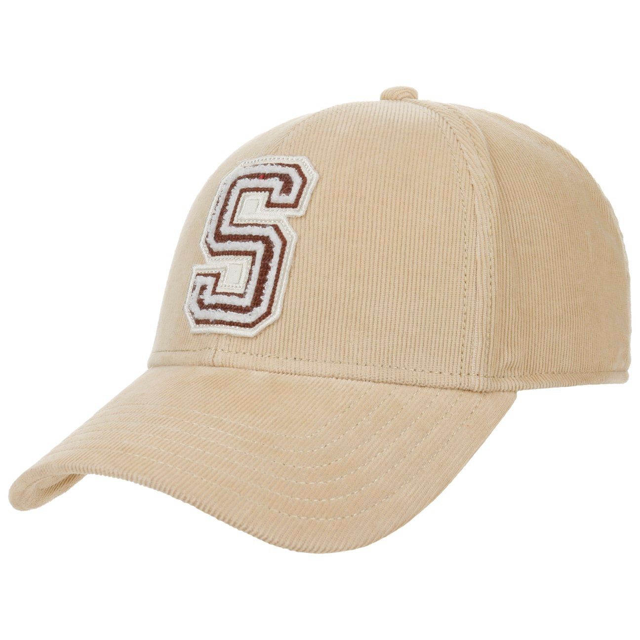 Stetson Baseball Cap (1-St) Metallschnalle Basecap hellbeige