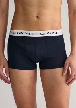 Gant Boxershorts (Packung, 3-St., 3) mit Logodruck