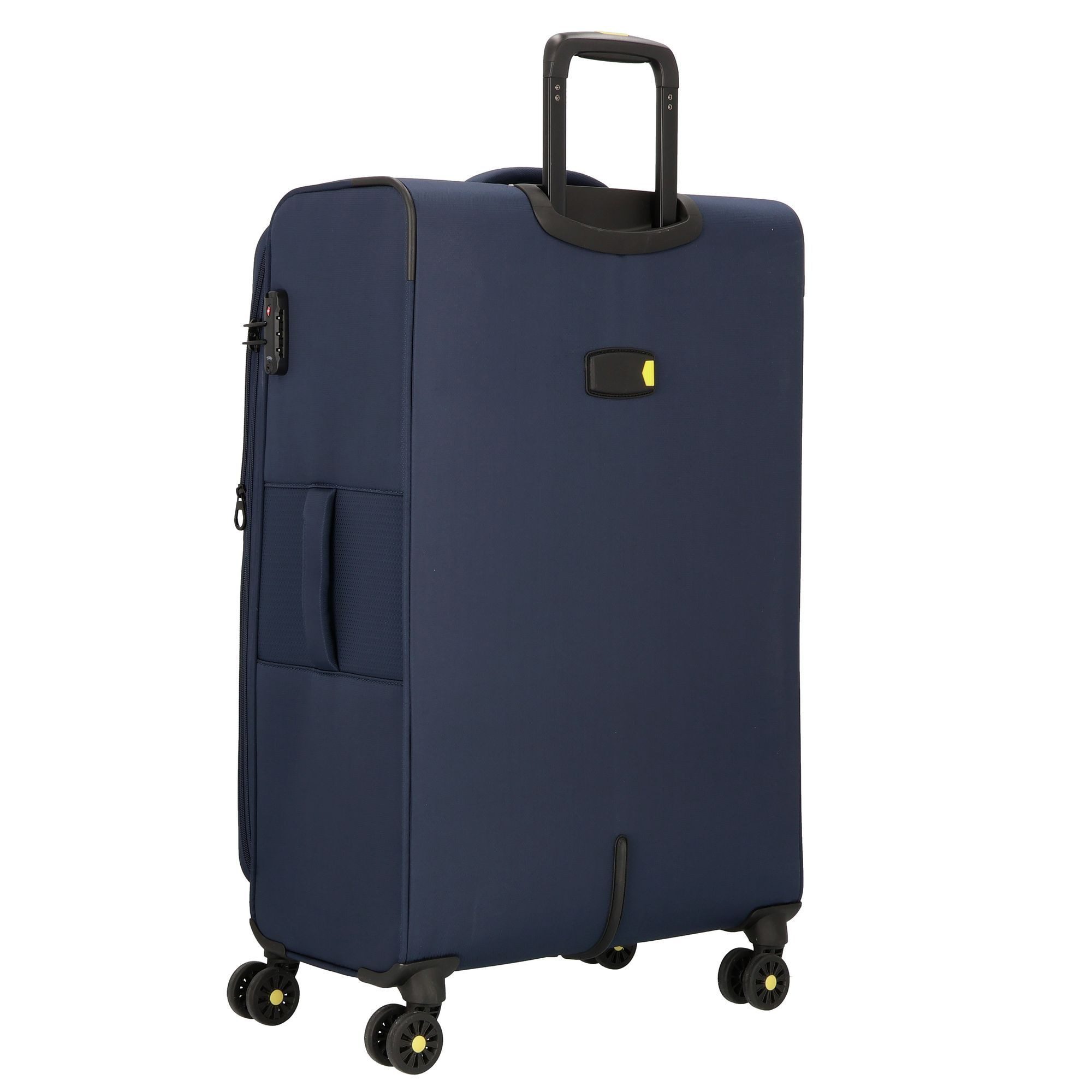 D&N Weichgepäck-Trolley Travel Line, 4 Rollen, Nylon