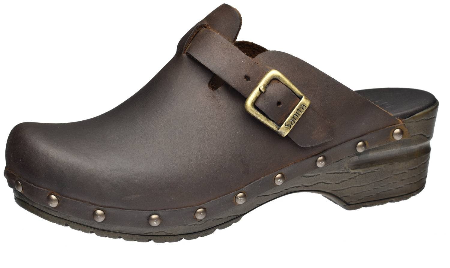 Sanita Sanita Original Sanila Brown Clog