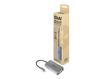 CLUB3D CLUB3D Adapter USB 3.2 Typ C > DVI-D HDCP Off aktiv St/Bu retail Computer-Kabel
