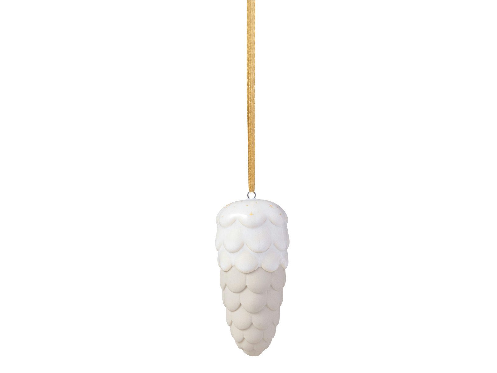 Villeroy & Boch Weihnachtsbaumkugel Winter Glow Ornament Tannenzapfen 9cm günstig online kaufen